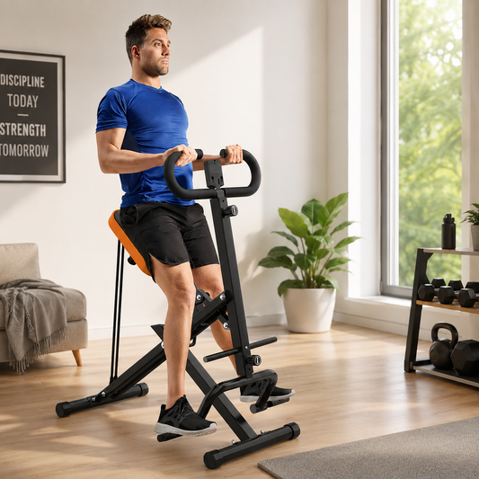 Foldable Squat Rodeo Core Exercise Machine