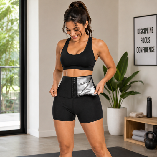 Hot Sweat Slimming Shorts – Shape Your Waist, Burn Fat, and Boost Confidence